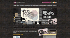 Desktop Screenshot of kingsoundstudios.com.au